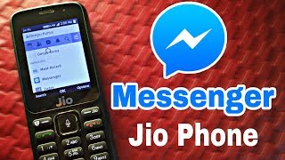 How to use Messenger in Jio Phone screenshot 2