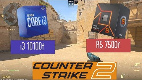 i3 10100f vs R5 7500f CS2 Benchmark gtx 1660 Super