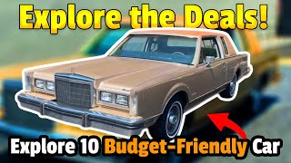 Explore the Deals! 10 Budget-Friendly Vintage Cars for Sale on Craigslist and Facebook!