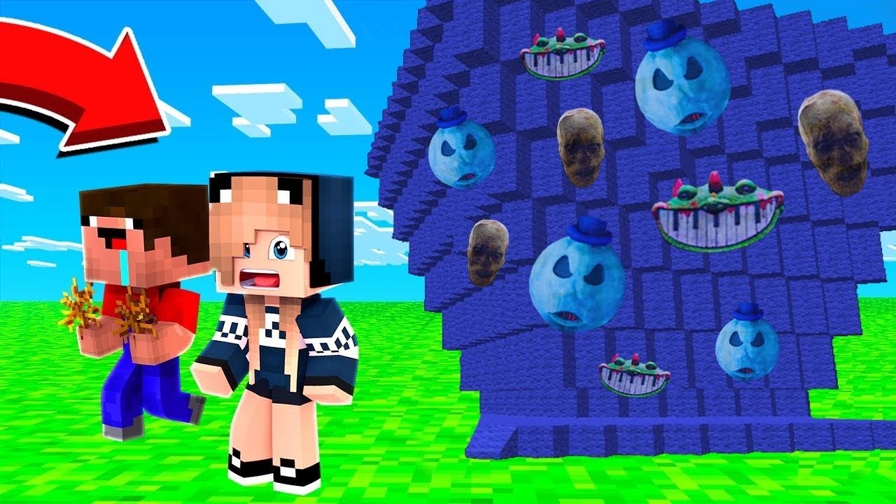 ЦУНАМИ ИЗ ПОППИ ПЛЕЙТАЙМ 4 В МАЙНКРАФТ! ЛАРА МАЙНКРАФТ И НУБИК 100% ТРОЛЛИНГ