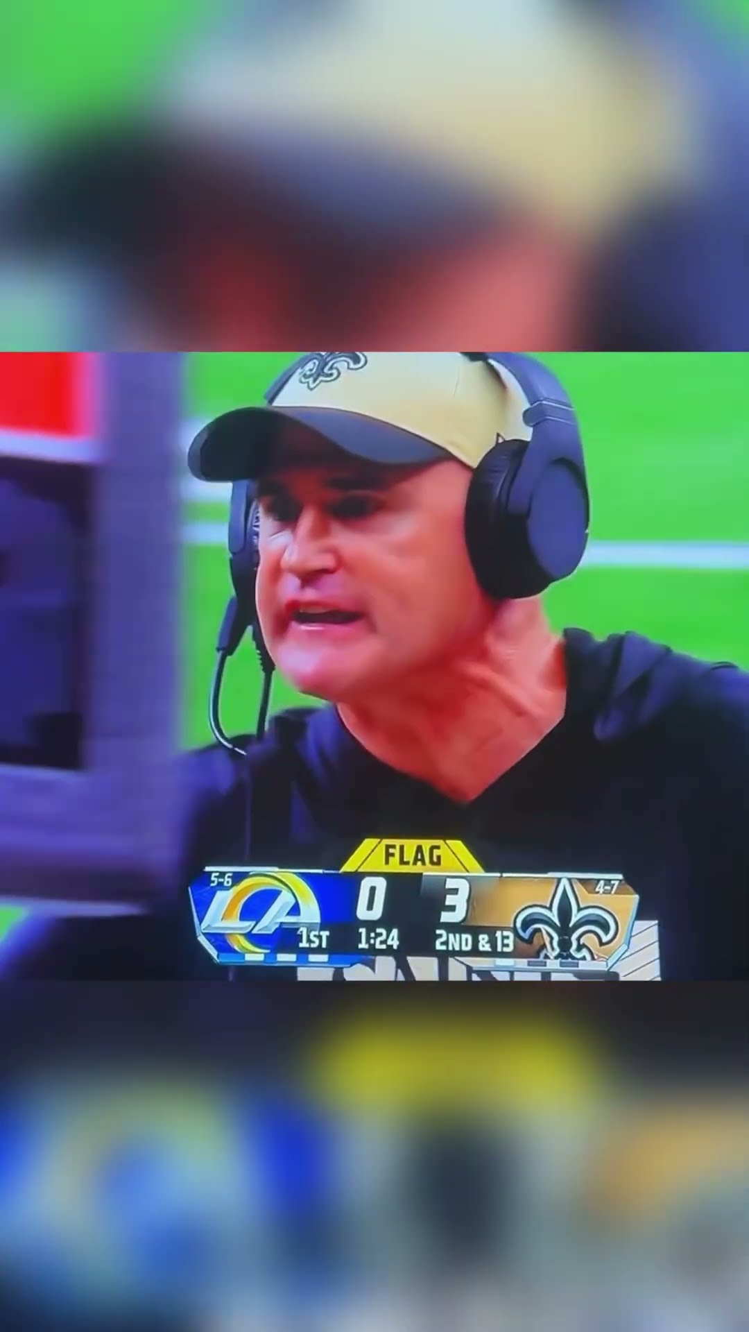 New Orleans Saints Head Coach Darren Rizzi Is HEATED ??