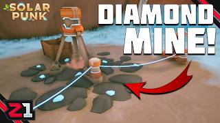 We Found A DIAMOND MINE In Solarpunk!! [E11] screenshot 1