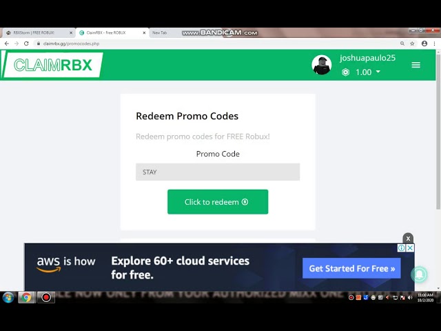 All New 11 Promo Codes On Ezbux Rbxstorm Claimrbx October 2 2020 Youtube - how to claim robux for free claimrbx com youtube