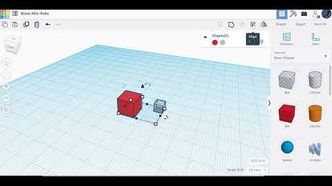 M012 Tinkercad cube how to video