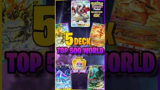 Pokémon Tcg Pocket 🔥 Top 5 Meta Decks To Reach Top 500 World 💥 Resimi