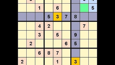 How to Solve Globe and Mail Sudoku Five Star October 30, 2021