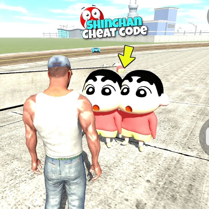 Download lagu Shinchan Cheat code 😲 Indian Bikes Driving 3d || #shorts