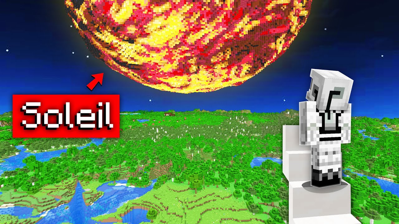 100 joueurs construisent un escalier jusqu'au soleil