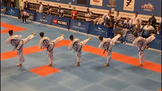 Taekwondo ITF Team Pattern Ge-Baek Tul