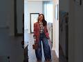 #Shorts Styling Plaid - Watch full video linked #stylechallenge #elevatedstyle #plaidstyle