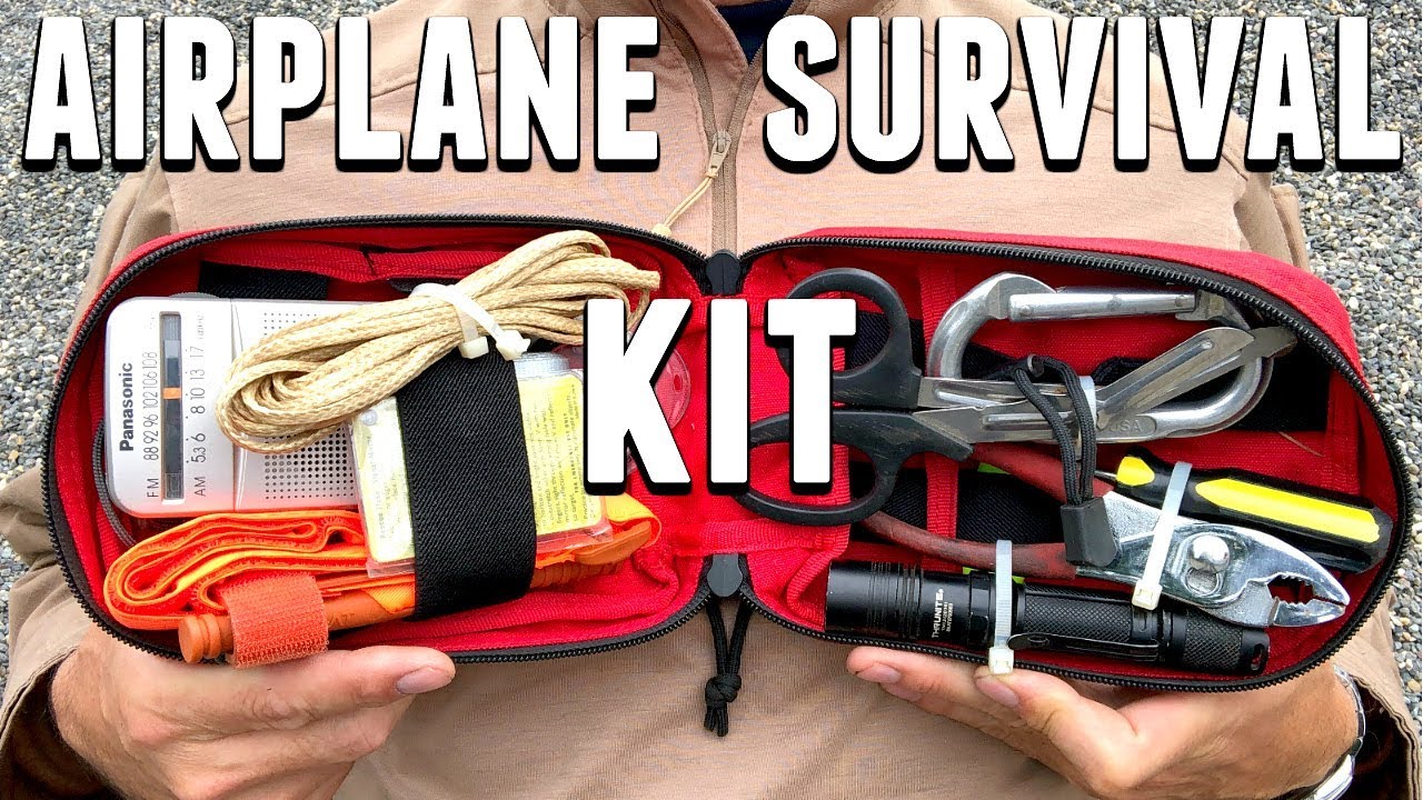 Airplane Survival EDC Kit - TSA Compliant 