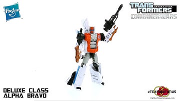 Video Review of the Transformers Combiner Wars: Deluxe Class Alpha Bravo