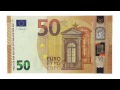 All Security Features of the New €50 Banknote