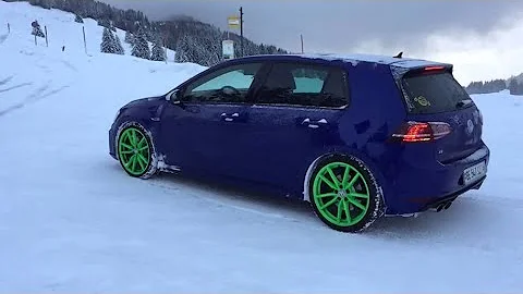 Volkswagen Golf R Launch Control Compilation