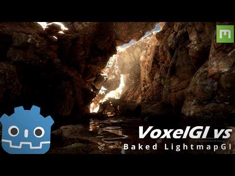 Lighting Comparison in Godot 4 | VoxelGI vs LightMapGI