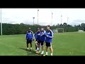 Ricardo Lunari en la práctica con el equipo profesional!!