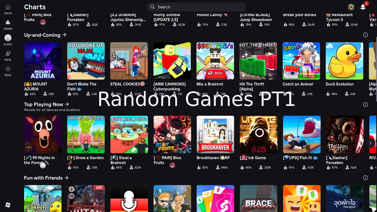 Random Gamss Random games PT1 (GONE WRONG) - YouTube
