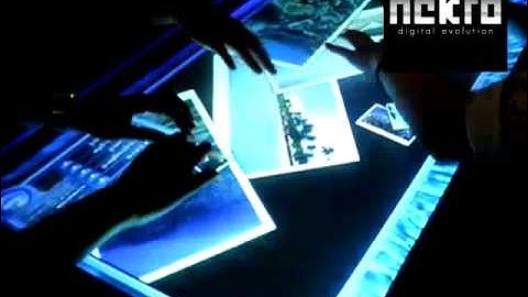 multi touch table