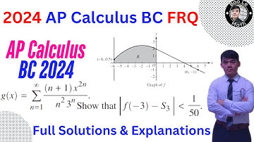 2024 AP Calculus BC FRQ Solutions!