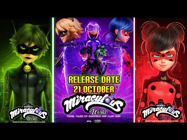 ssʍǝuƃoןqʎpɐן on X: The special episode 'MIRACULOUS WORLD: PARIS: TALES OF  SHADYBUG AND CLAW NOIR' will release in Spain and in Portugal in December.   / X