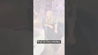 Kelly Clarkson Reacts To Daytime Emmys Nominations #shorts