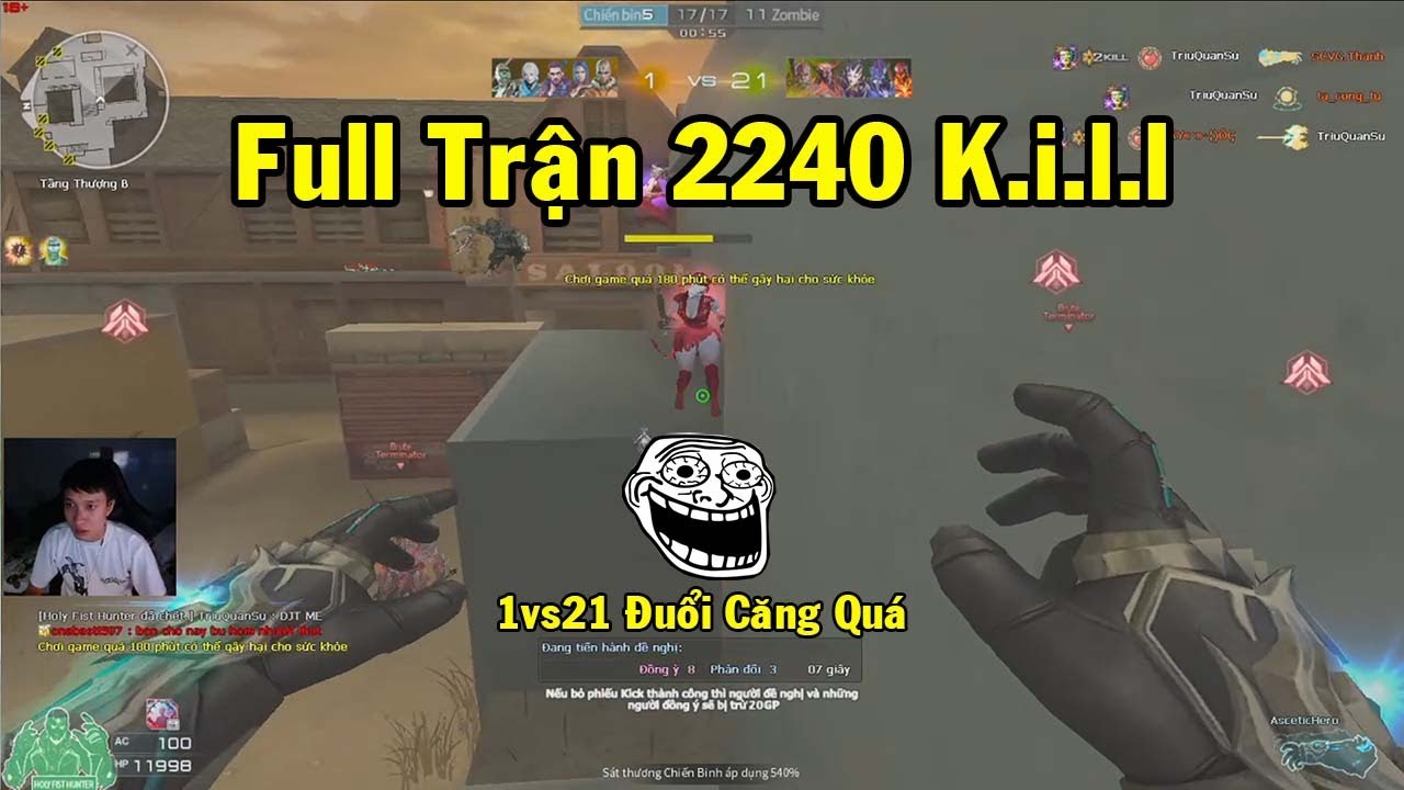 ▶ FULL TRẬN 2240 K.I.L.L MAP LÀNG BÌNH MINH | DƯỢNG BI NANO