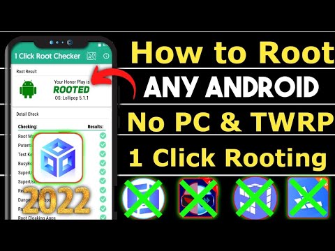 [2022] How to Root any Mobile Phone With Virtual Android Rooting Without PC u0026 TWRP With 1 Click ?