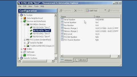 PXI - 4070 - self test.avi
