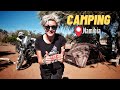 Camping in Namibia. Adventure on a Motorcycle - EP. 124