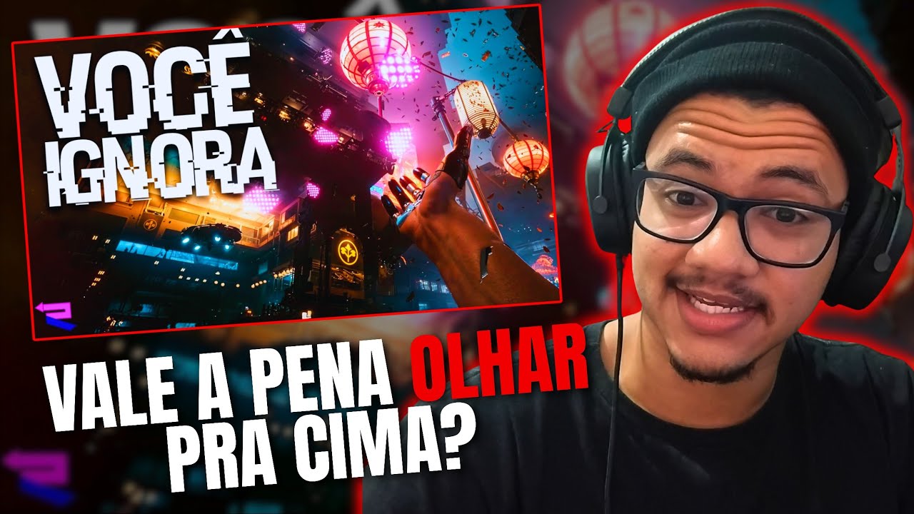 NÃO OLHAMOS PRA CIMA ENQUANTO JOGAMOS?