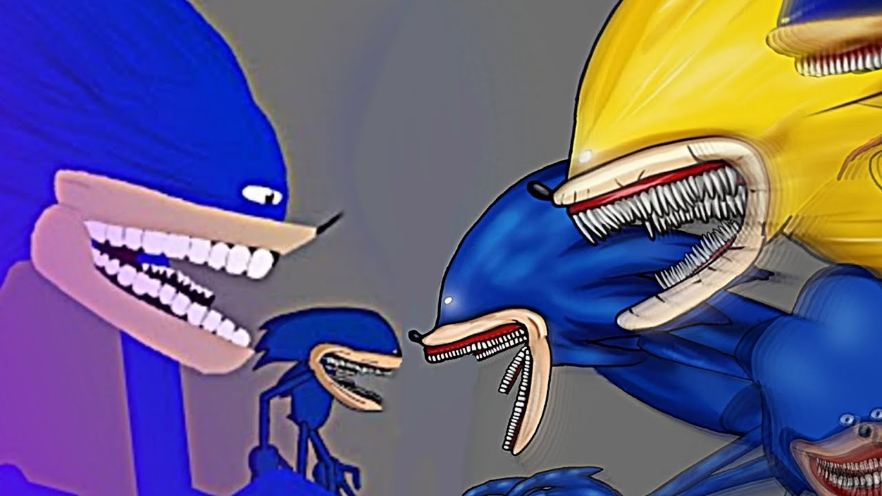 Shin Sonic EVOLUTION Old VS Remake DC2 ANIMATIONS!