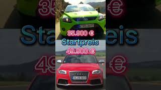 Ford Focus RS MK2 VS. Audi RS3 Sportback 8P Welchen 5 Zylinder Sportler nehmt Ihr ?  #ford #audi Net Worth