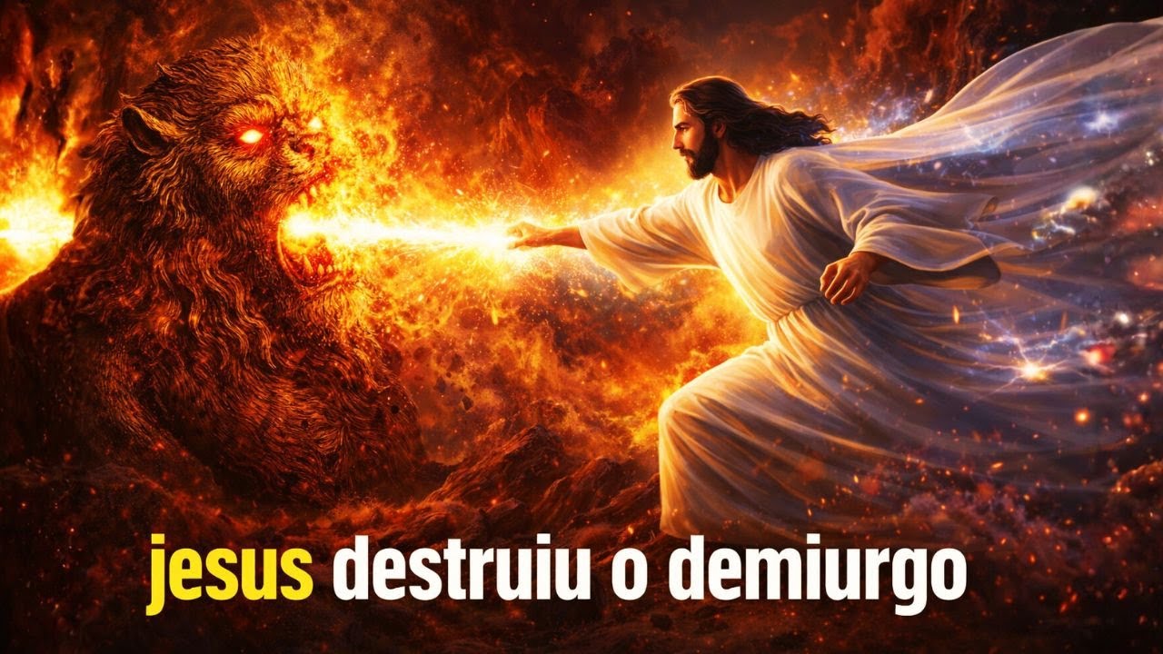 Como JESUS Ensinou a Sair da MATRIX Espiritual Criada por YALDABAOTH (O Demiurgo Odiará Este Vídeo)