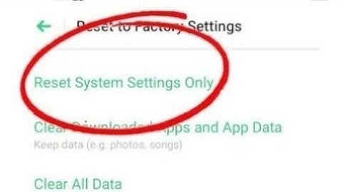 How to Reset Setting in OPPO a5s, a7, a5, a71, a3s, a37, a83 || All OPPO Phone
