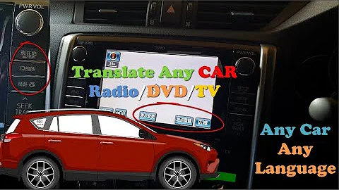 Translate Japanese Car Radio to English (Works Any Car or Language)