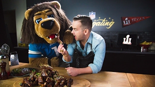 Ribs with Chef Matt Dean Pettit & Roary from the Lions | Super Bowl LI | NFL Canada Homegating