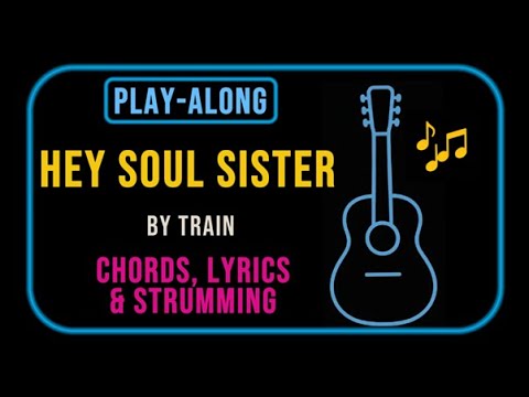 Hey Soul Sister - Easy Guitar Play-Along (Full Track)