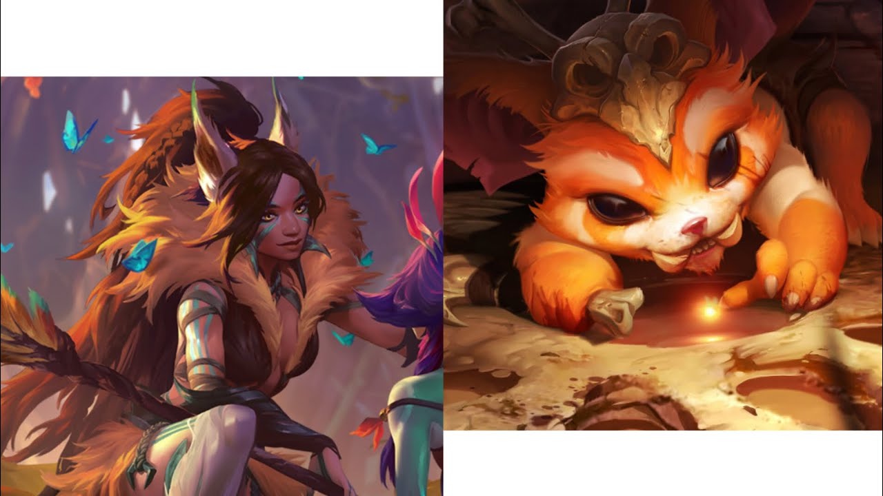 Legends of Runeterra  (Nidalee and Gnar deck)