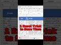 If You Use Excel, You NEED This Trick #shorts #excel #exceltips #exceltricks #produvtivity