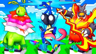 MEGA LUCKY BLOCKS Decide Our STARTER POKEMON! (Minecraft Pixelmon)
