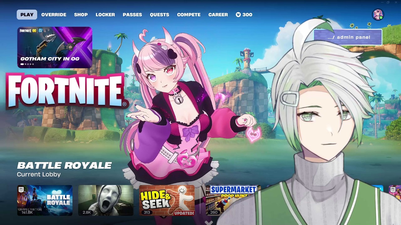 🔴 Fortnite game apa sih | Fortnite Indonesia | Vtuber ID