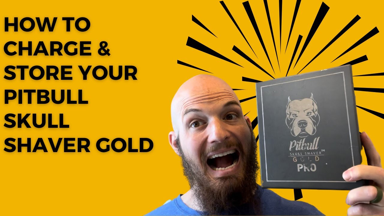 Pitbull Skull Shaver Charging & Storing It! YouTube