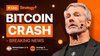 Michael Saylor on Bitcoin Crash & MSTR Stock Drop – BTC Price Analysis