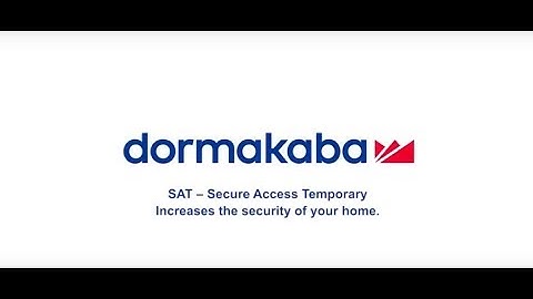 dormakaba Secure Access Temporary Cylinder - Increases the security of your home
