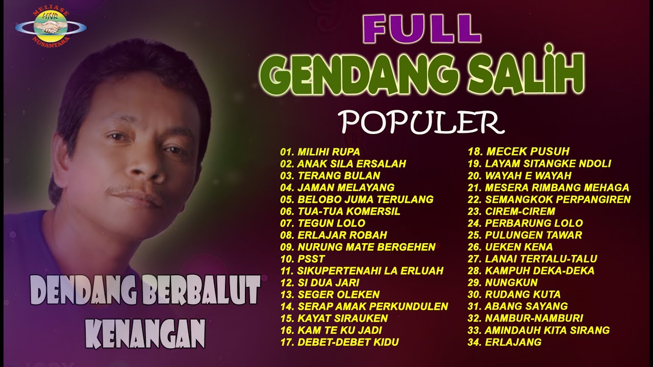 FULL GENDANG SALIH POPULER #lagukaro