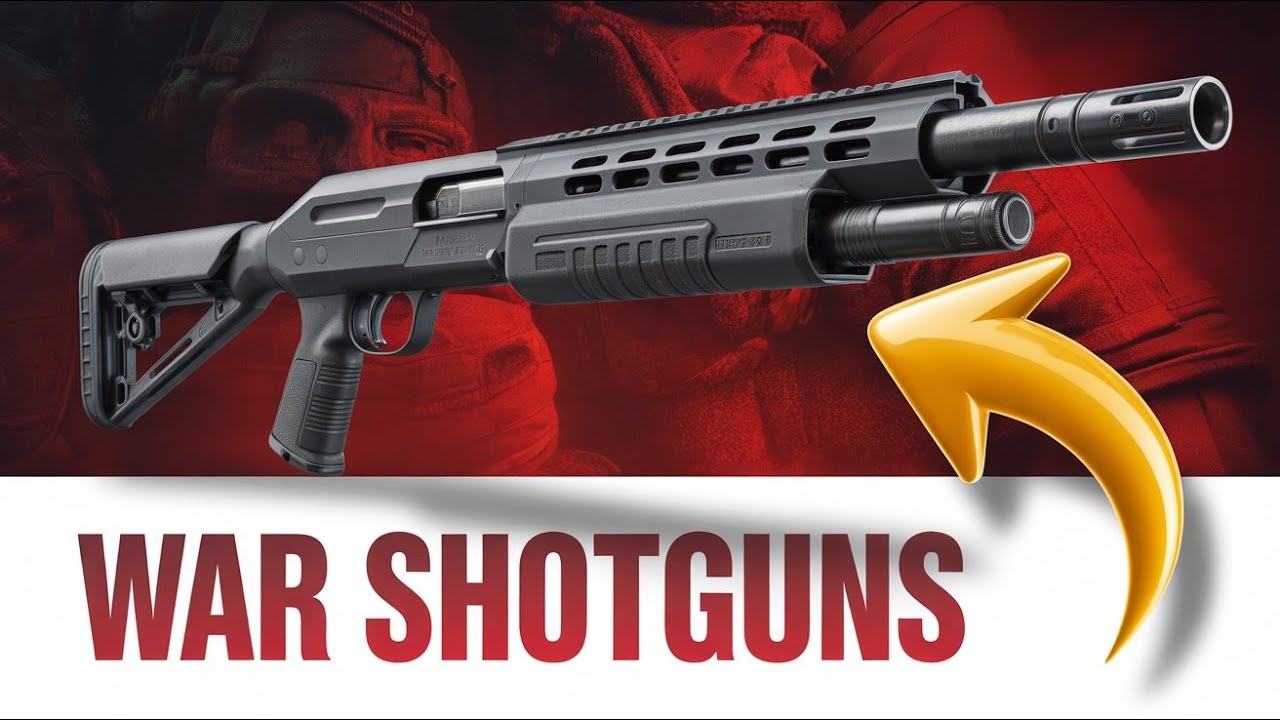 TOP 10 WAR SHOTGUNS - BUILT FOR DESTRUCTION