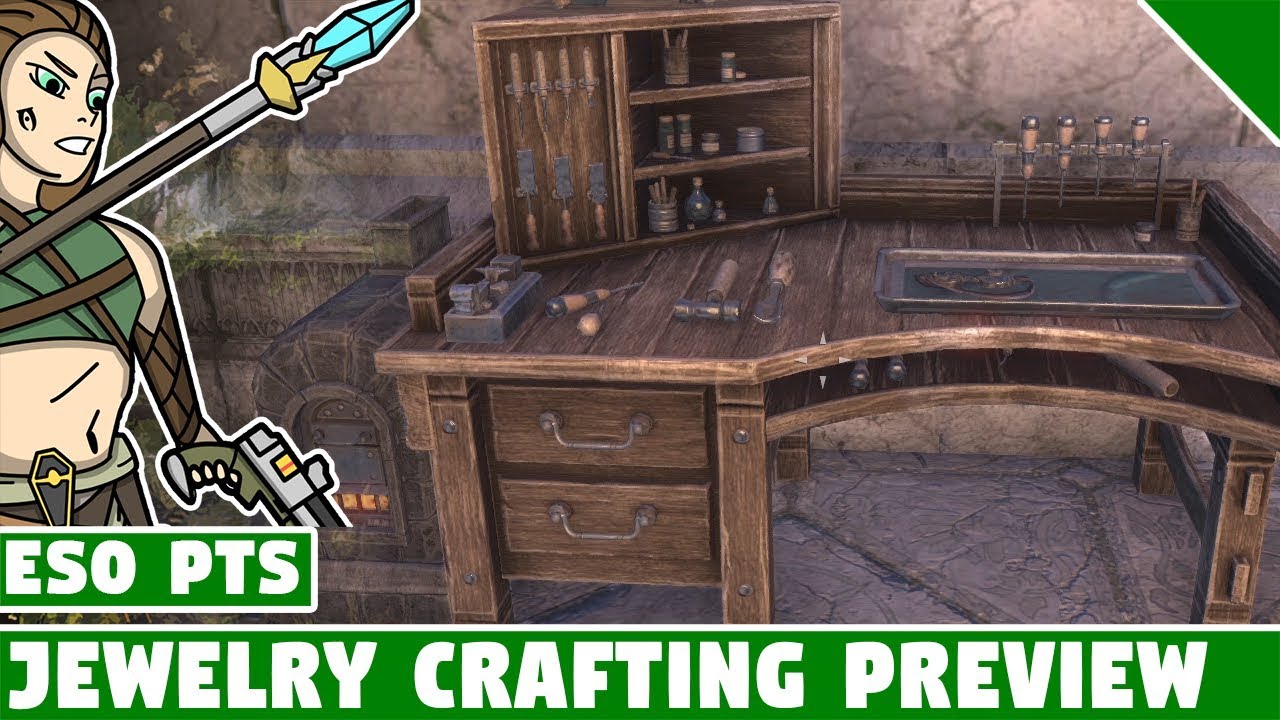 Jewelry Crafting Guide Preview! ESO Summerset PTS YouTube