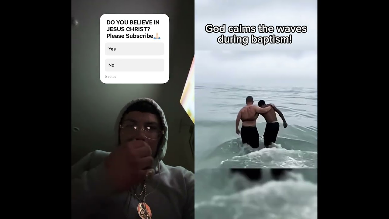 “GOD Calms The Sea!🌊 “