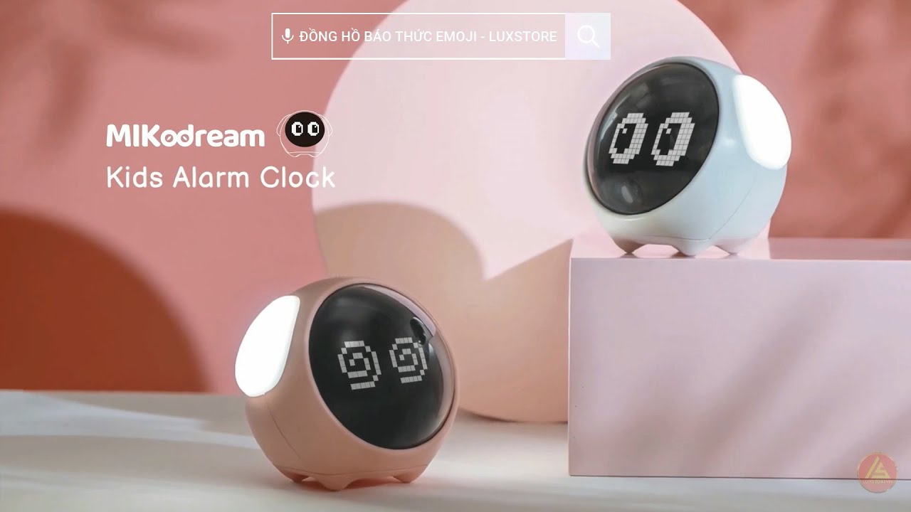 Video Hướng dẫn sử dụng đồng hồ Emoji - báo thức kiêm... - youtube