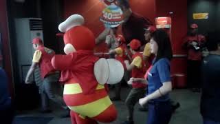 Junvie and SMART Team of Jollibee Sta.ana